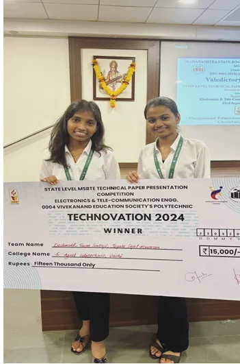 SEJAL JOGALE AND TANAYA DESHMUKH FROM TE6I WINNERS IN STATE LEVEL TPP.webp picture
